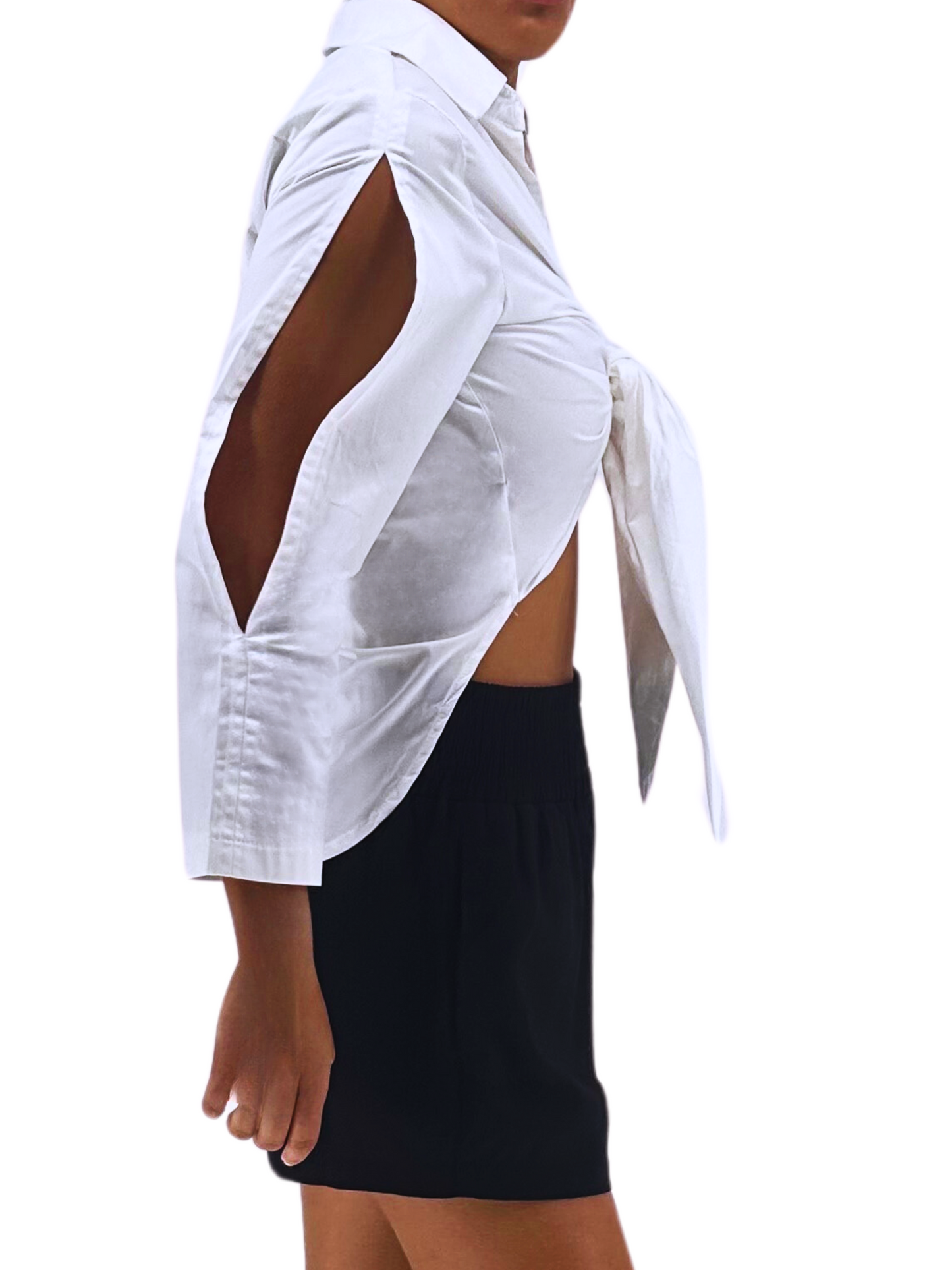 Knotted Cowgirl Shirt W