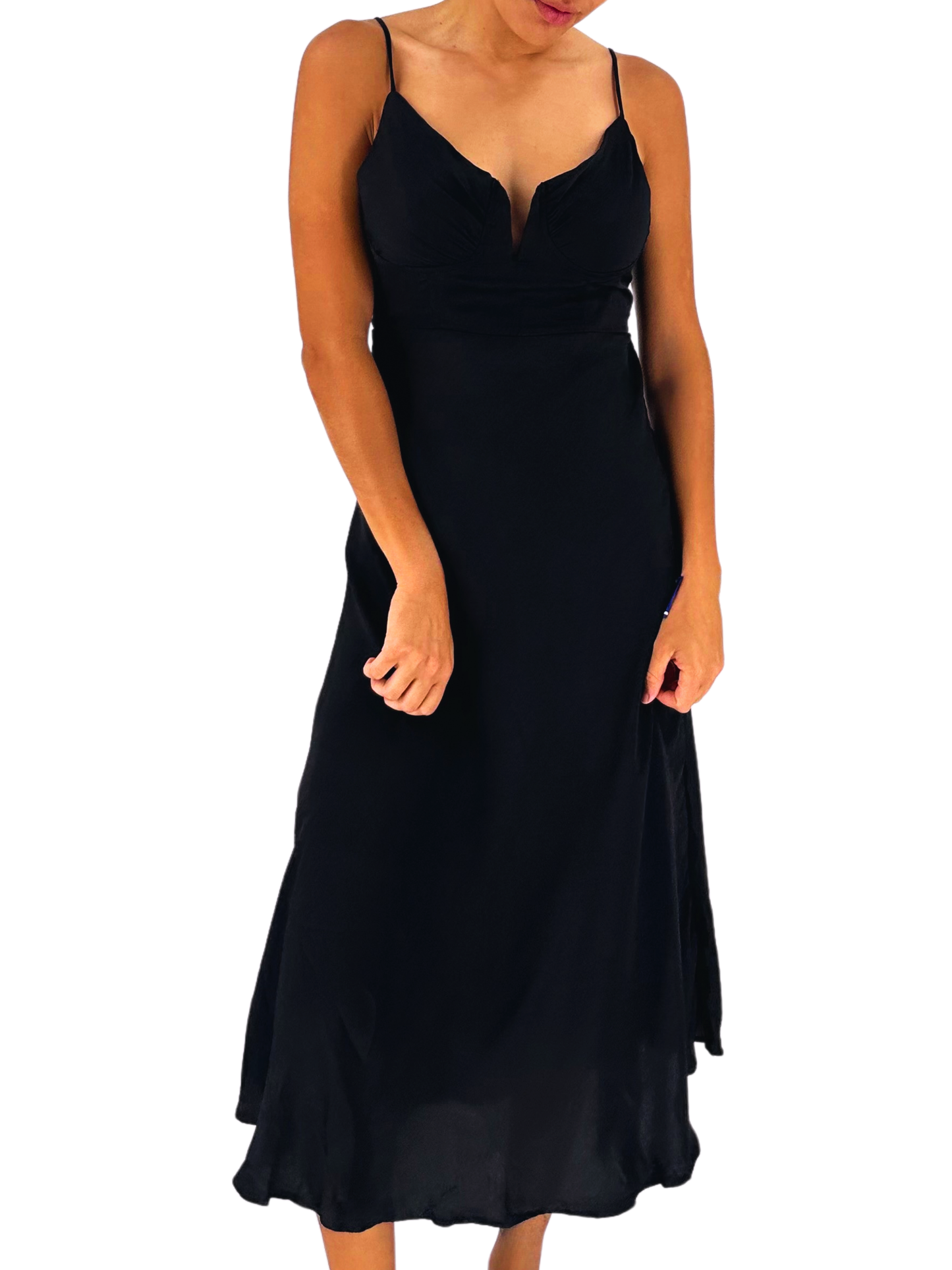 SATIN SILK DRESS