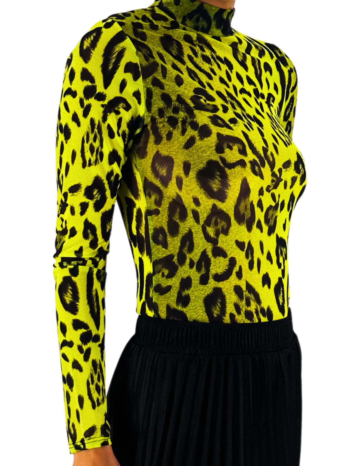 LEOPARD SLEVEE TOP