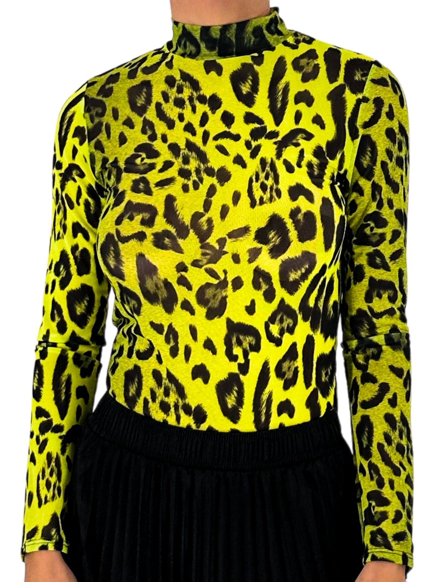 LEOPARD SLEVEE TOP