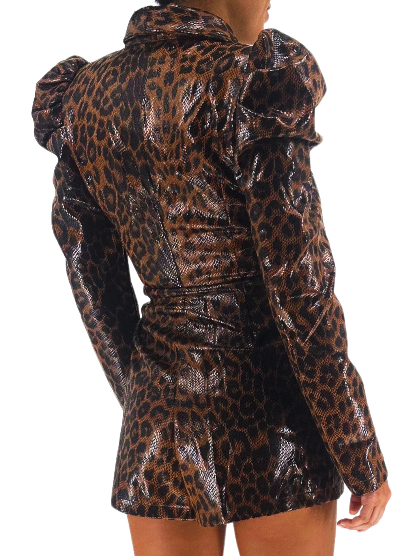LEOPARD ROMPER