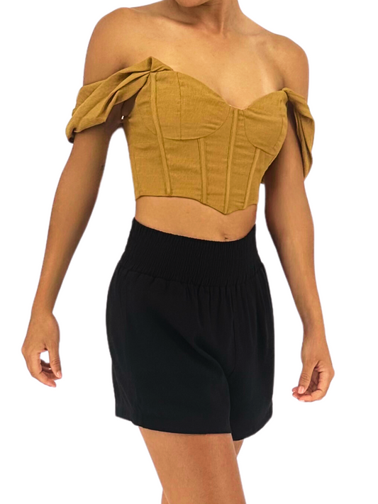 Cowgirl Crop-Top Corset