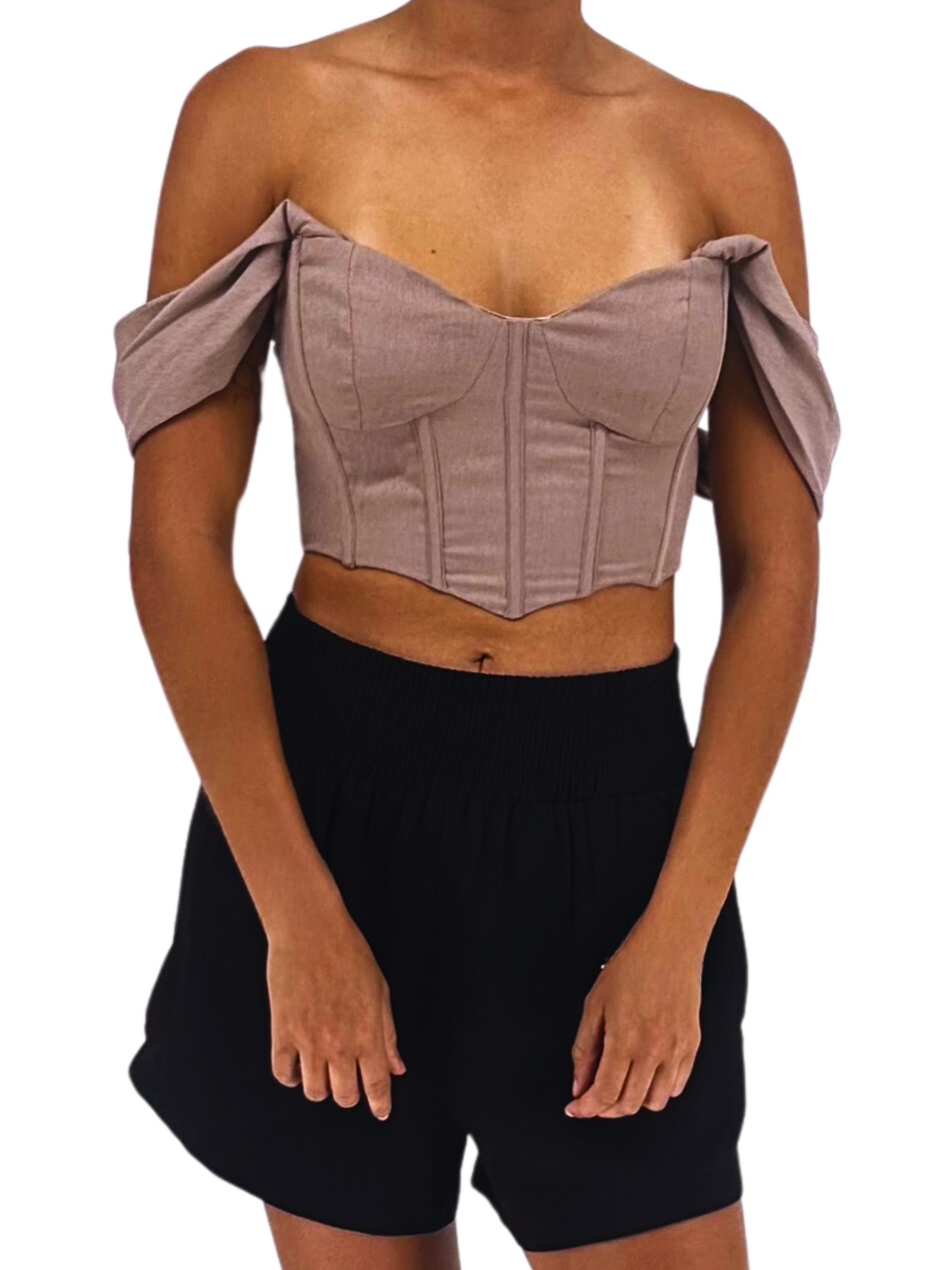 Cowgirl Crop-Top Corset M