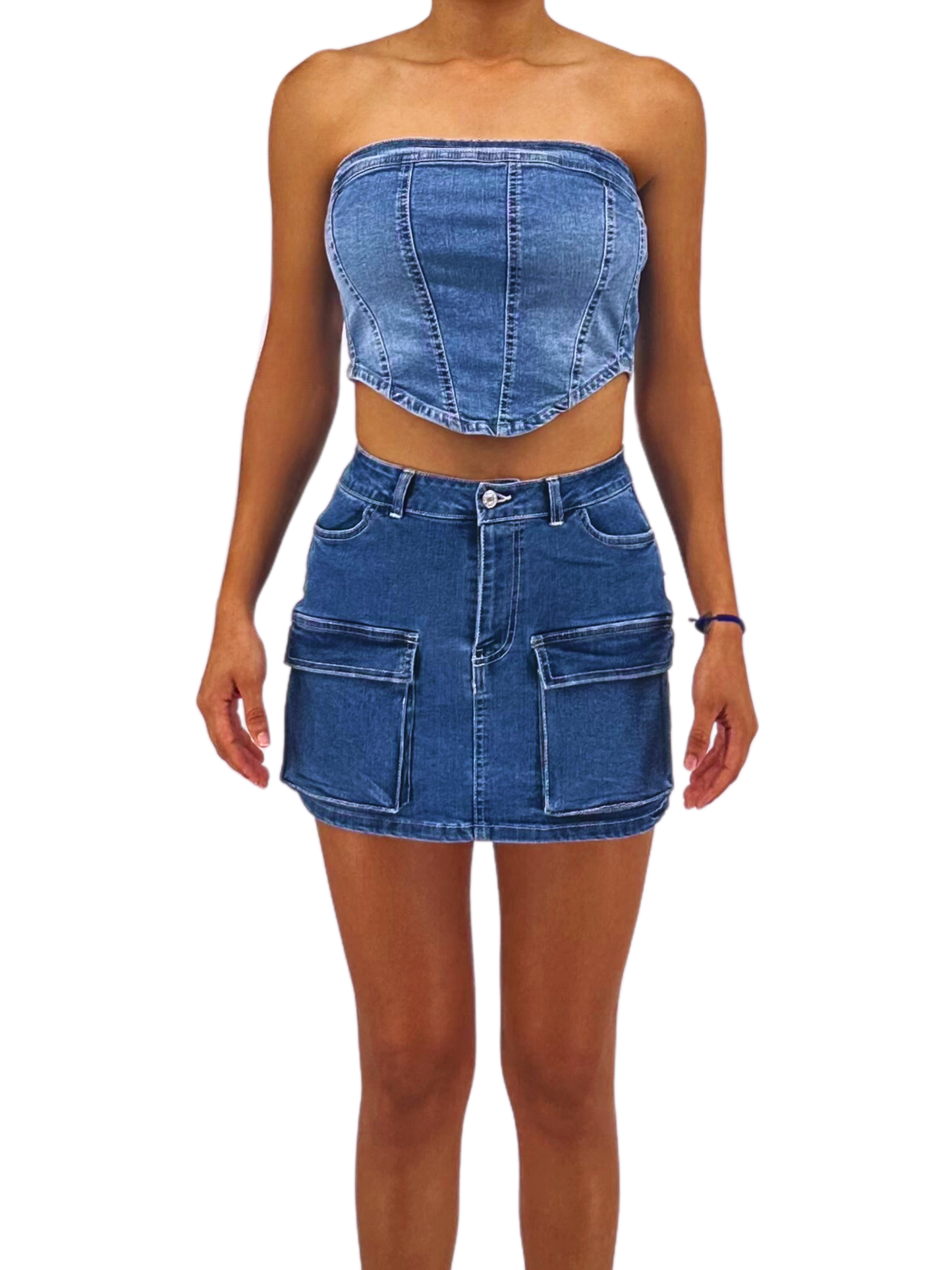 Denim Mini Set